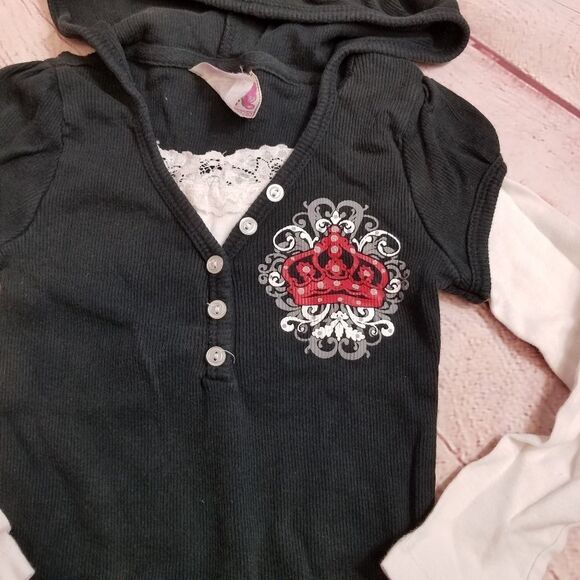 Knit Works longsleeve dress 3/4t - Picture 3 of 3